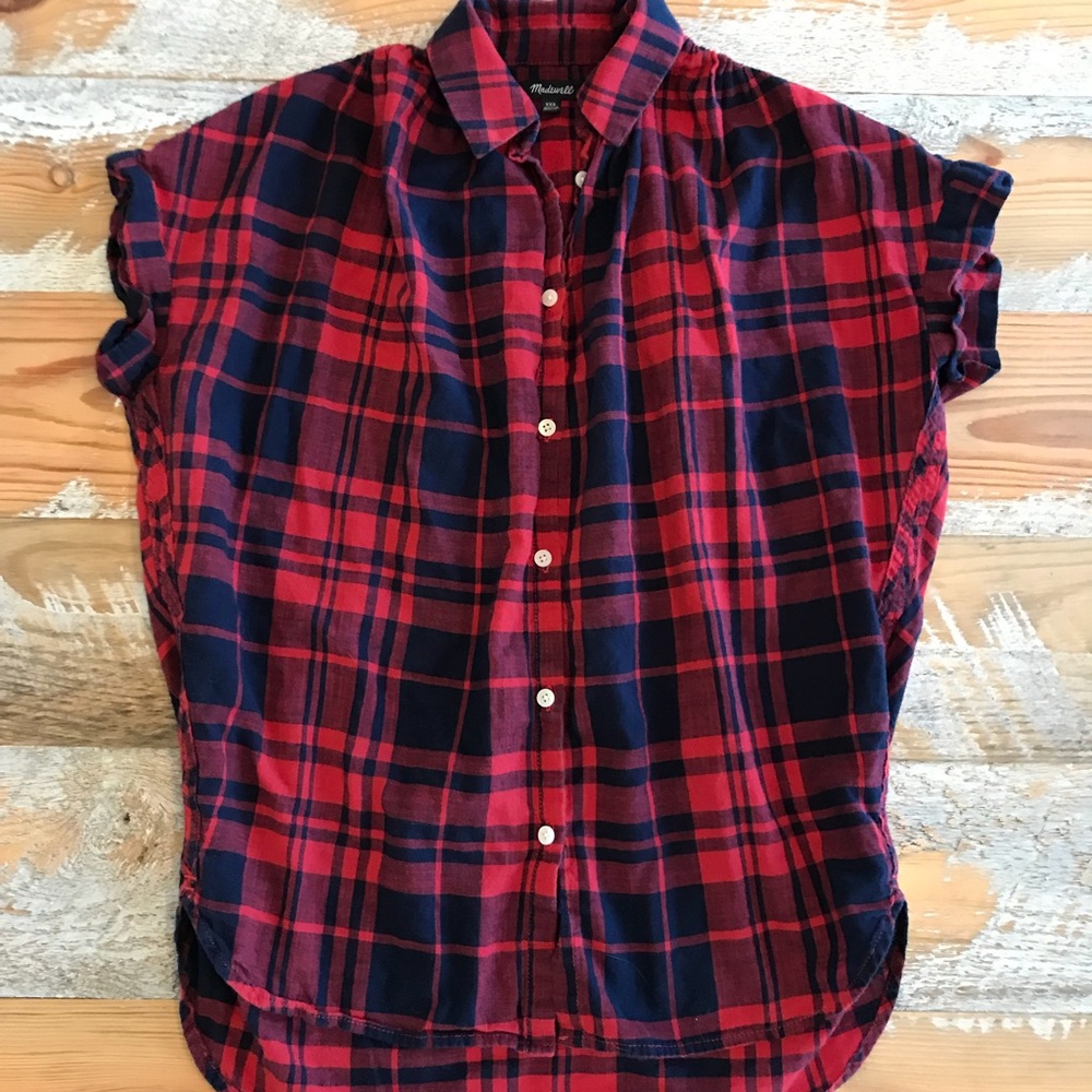 Madewell Central Shirt Bushwick Plaid